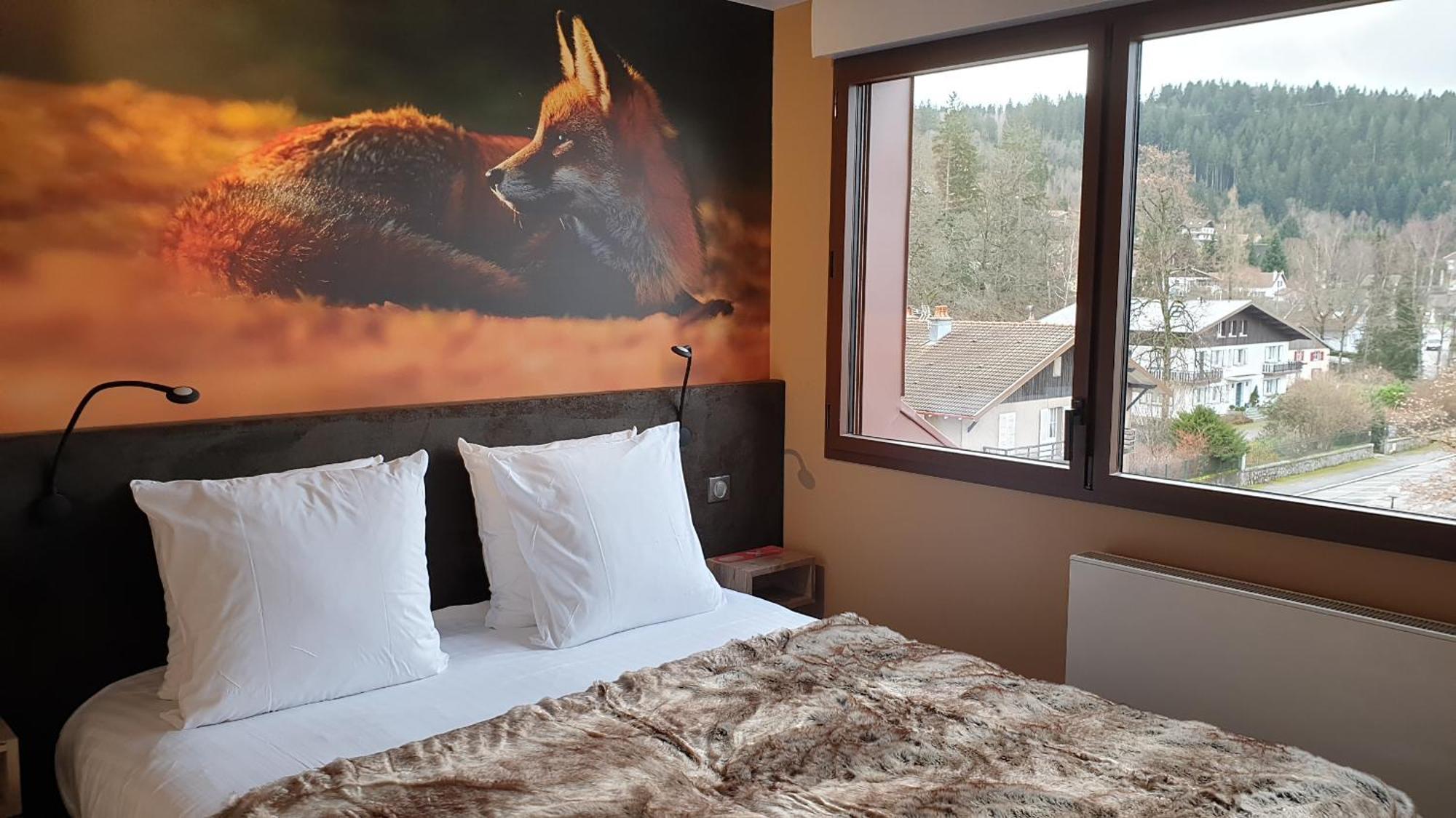 Les Loges Du Parc Hotel เฌราร์แมร์ ภายนอก รูปภาพ